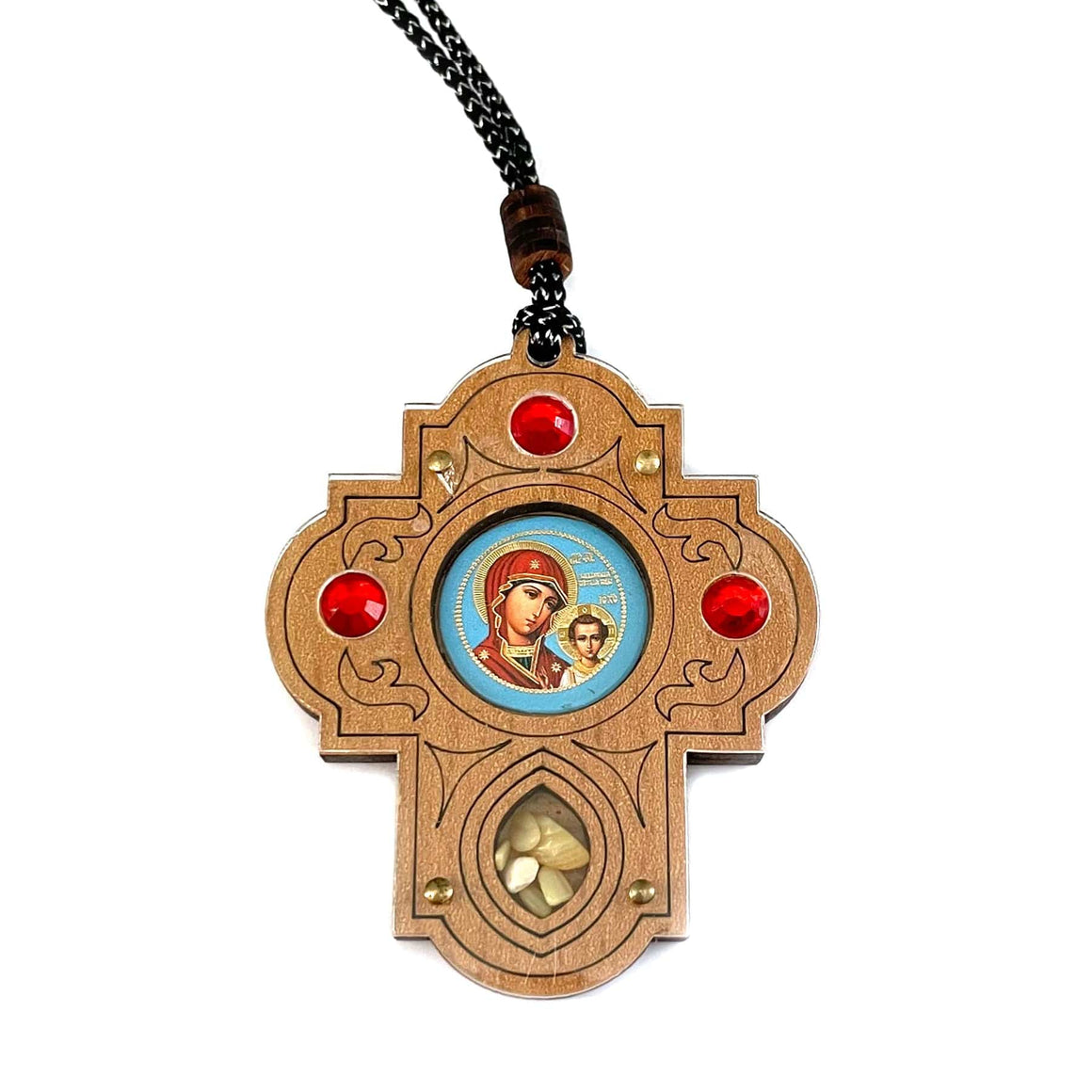 Icon Ornament: Carved Crucifix