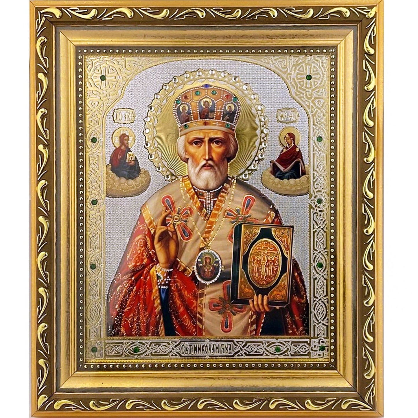 St. Nicholas the Wonderworker Icon (9.75 in)
