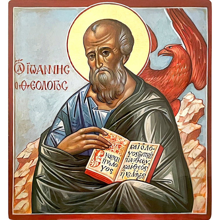 St. John the Apostle & Theologian Icon (10 in)