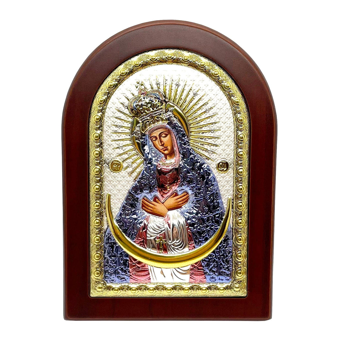 Greek Icon: "Ostrobramska" Mother of God (Small)