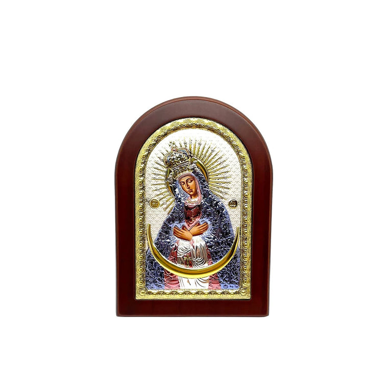 Greek Icon: "Ostrobramska" Mother of God (Small)