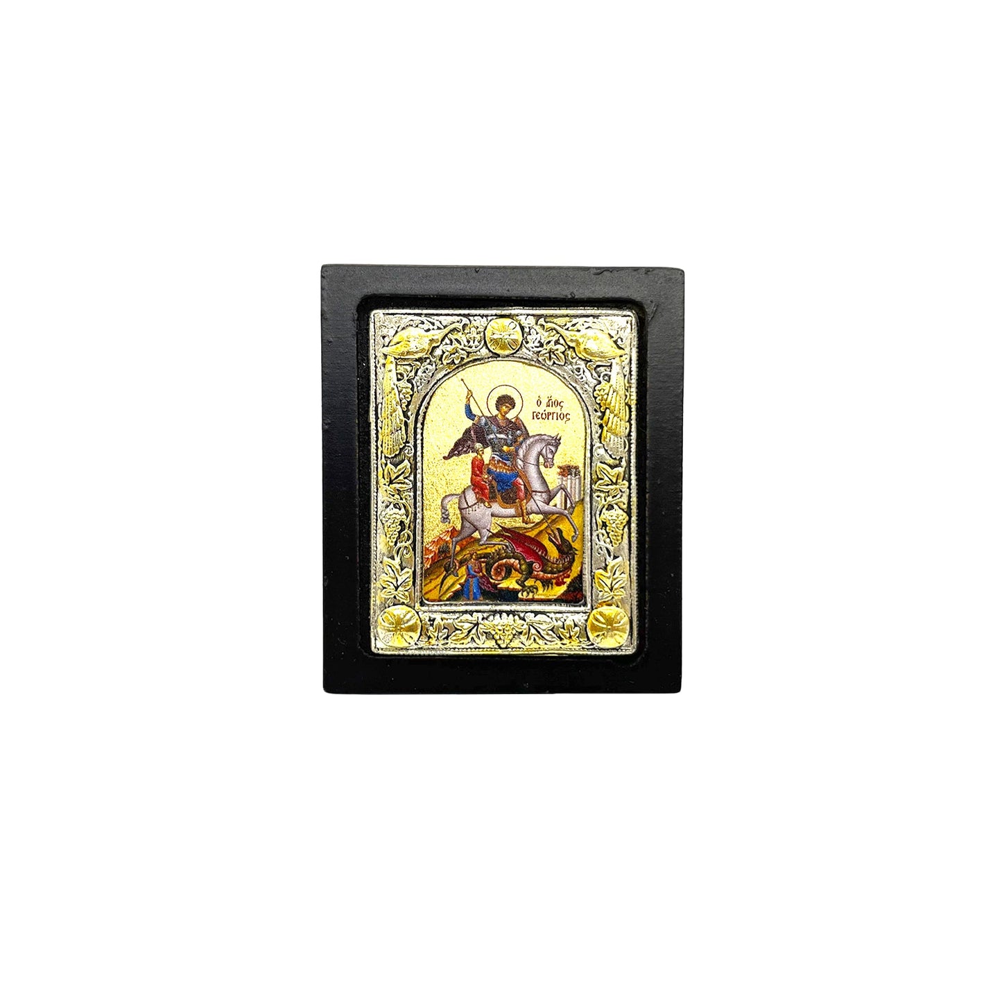 Greek Icon: St. George the Great-martyr (Mini)