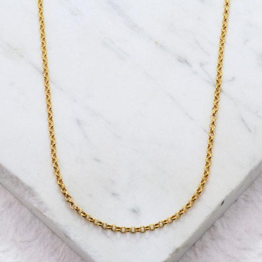 Rolo Chain (18in, 14kt)