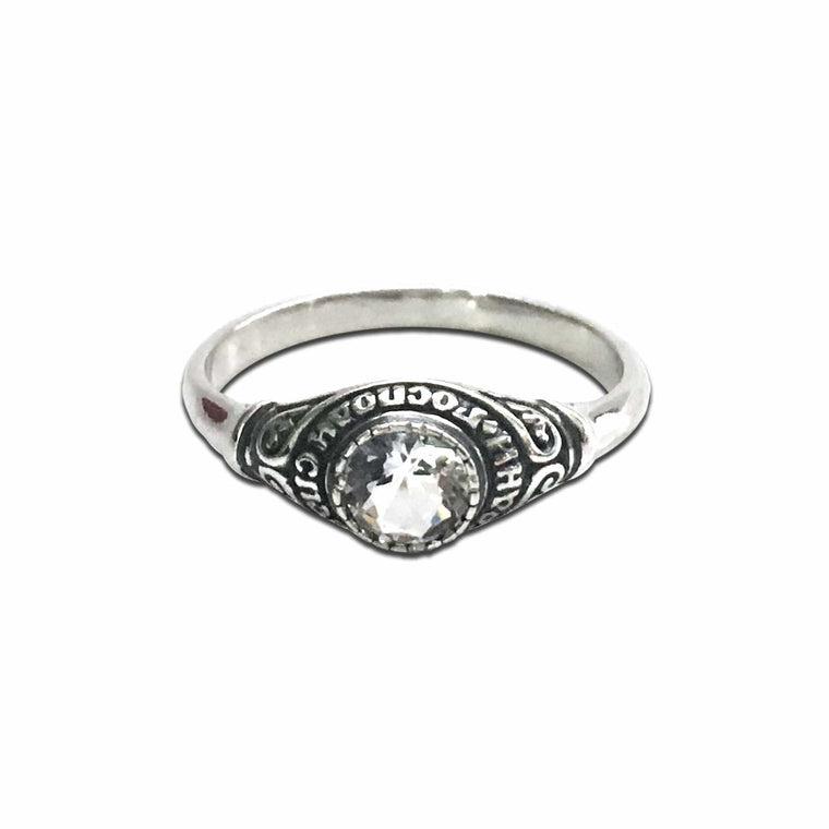 "Lord, Save & Protect" Ring: Eternal Hope: Size 7.5
