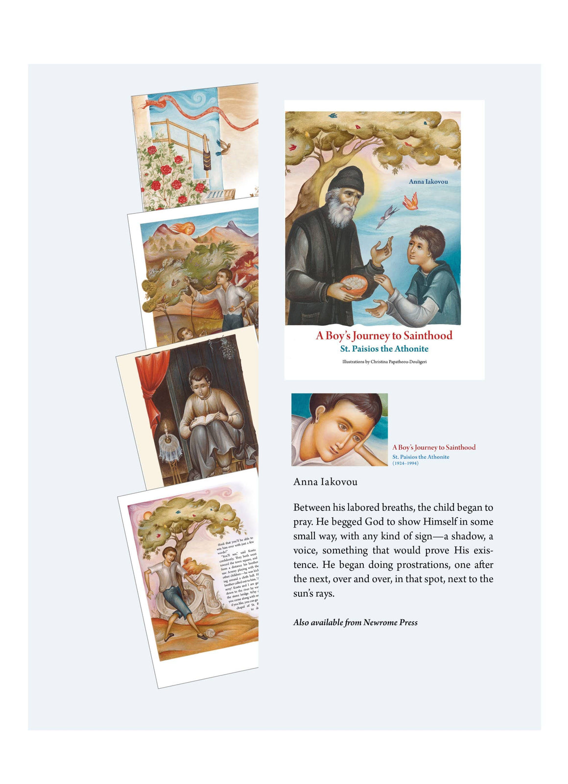 A Boy’s Journey to Sainthood: St. Paisios the Athonite