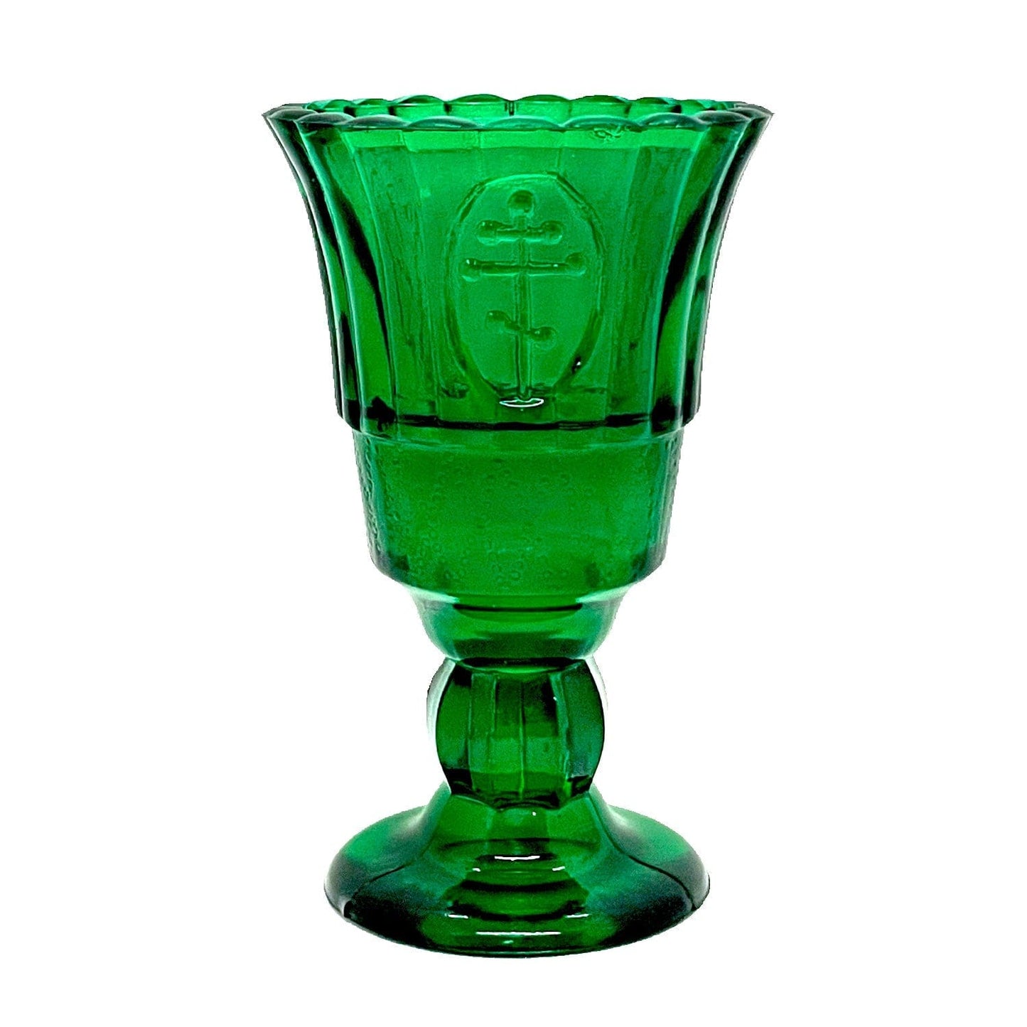 Tall Vigil Lamp: Green