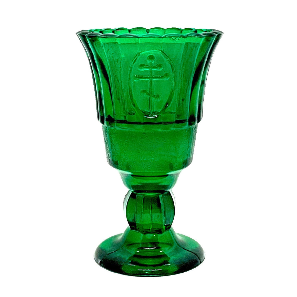 Tall Vigil Lamp: Green