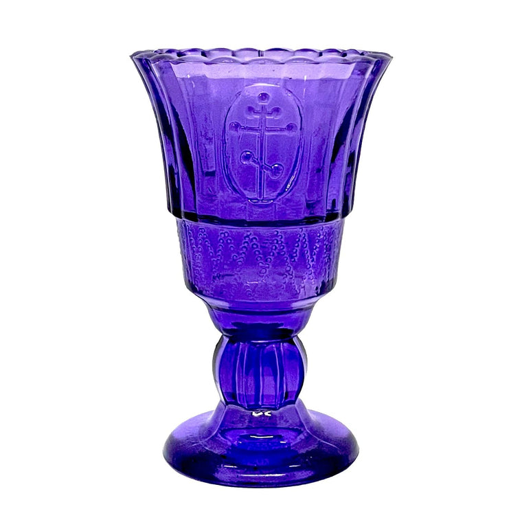 Tall Vigil Lamp: Violet