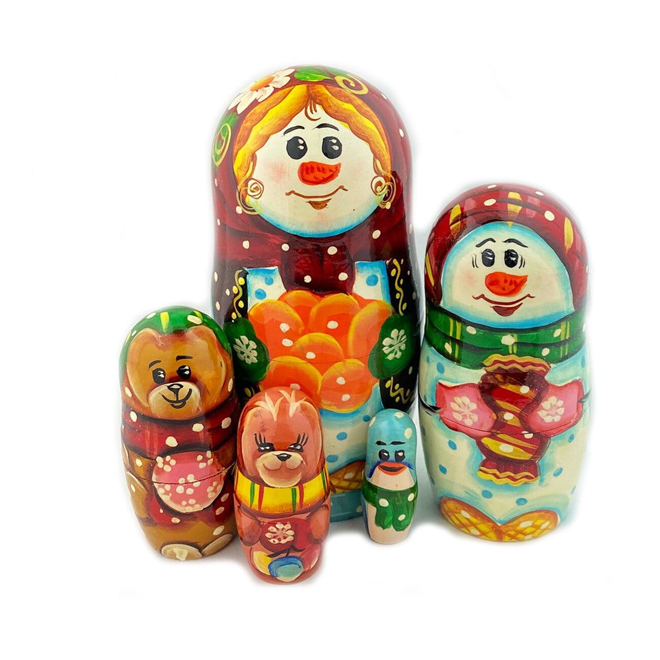 Matryoshka: Snow Lady (Large)