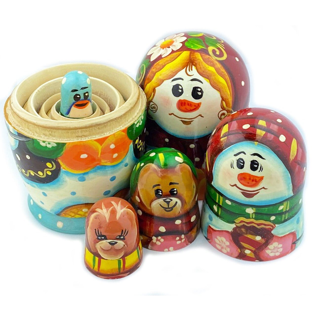 Matryoshka: Snow Lady (Large)