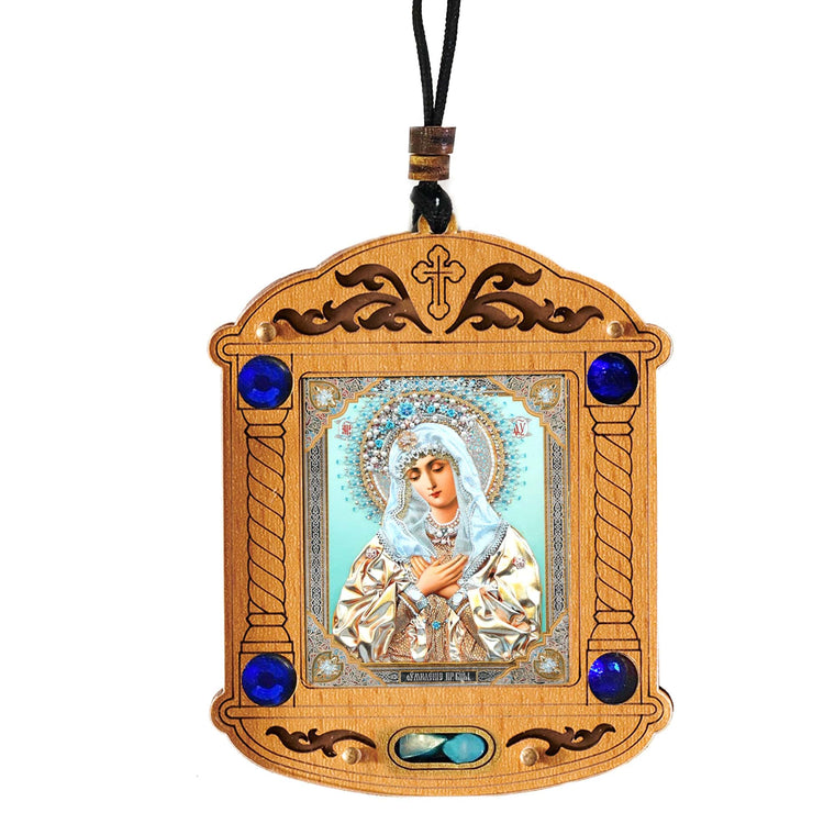 Icon Ornament: Mother of God Seraphim-Diveyevo "Tenderness"